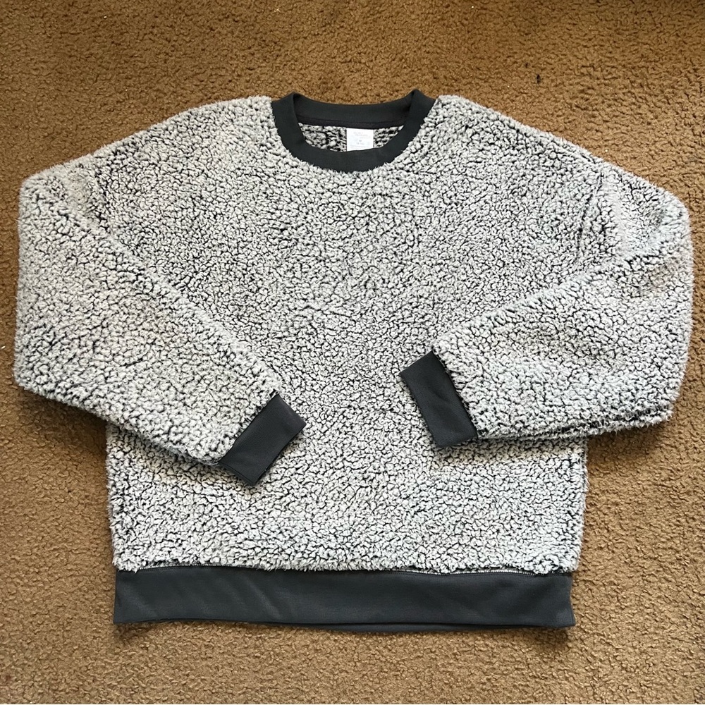 SHERPA SWEATER - SLEEPWEAR